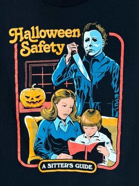 Halloween Safety A Sitter’s Guide Graphic T-Shirt